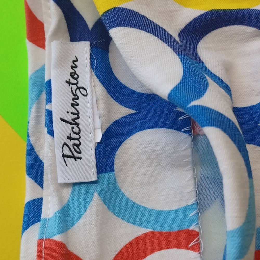 Patchington Colorful Size Small Elastic Waist Pul… - image 3